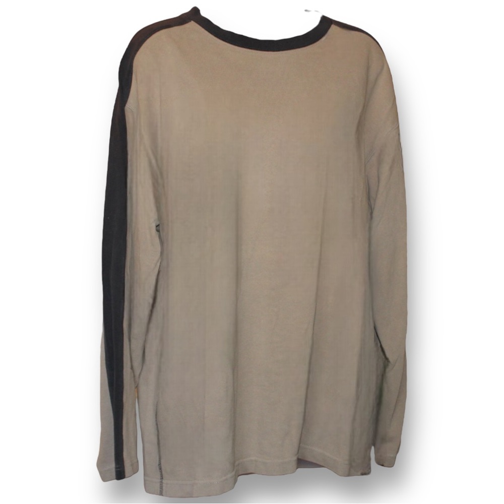 Columbia long sleeve tan shirt size L